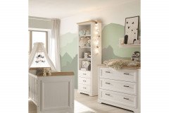 Jasmin von POL Power - Landhaus-Babyzimmer-Set Anderson Pine - Eiche Artisan