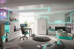 ZE+ von Rudolf - Container mit Schublade schiefergrau - mango