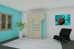 ZE+ von Rudolf - Container mit Schublade schiefergrau - mango