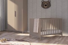 Brother Stu von YUNY by Paidi - Kinderbett taupe Liegefläche 70x140 cm