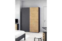 qunit by rb 366 von Röhr-Bush - Stauraumbett weiß - Hickory