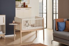 Little Cloud von Paidi - Anstellbett kreideweiß multifunktional umbaubar