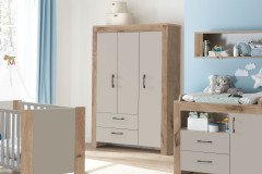 Bill von Mäusbacher - Hängeregal ca. 97 cm breit Viking Oak - taupe