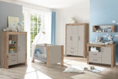 Bill von Mäusbacher - Hängeregal ca. 97 cm breit Viking Oak - taupe